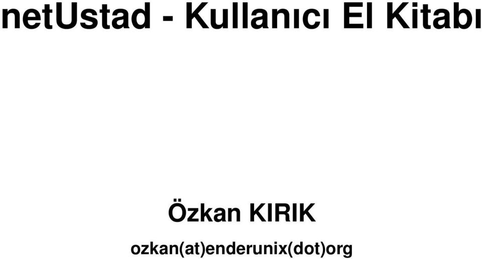 Kitabı Özkan
