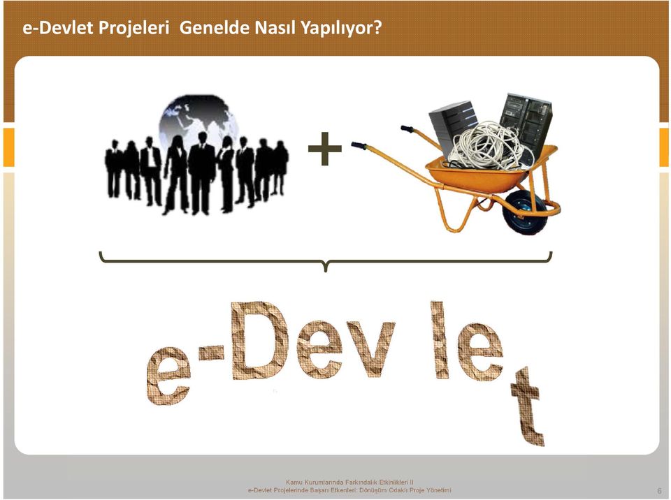 e-devlet Projelerinde Başarı