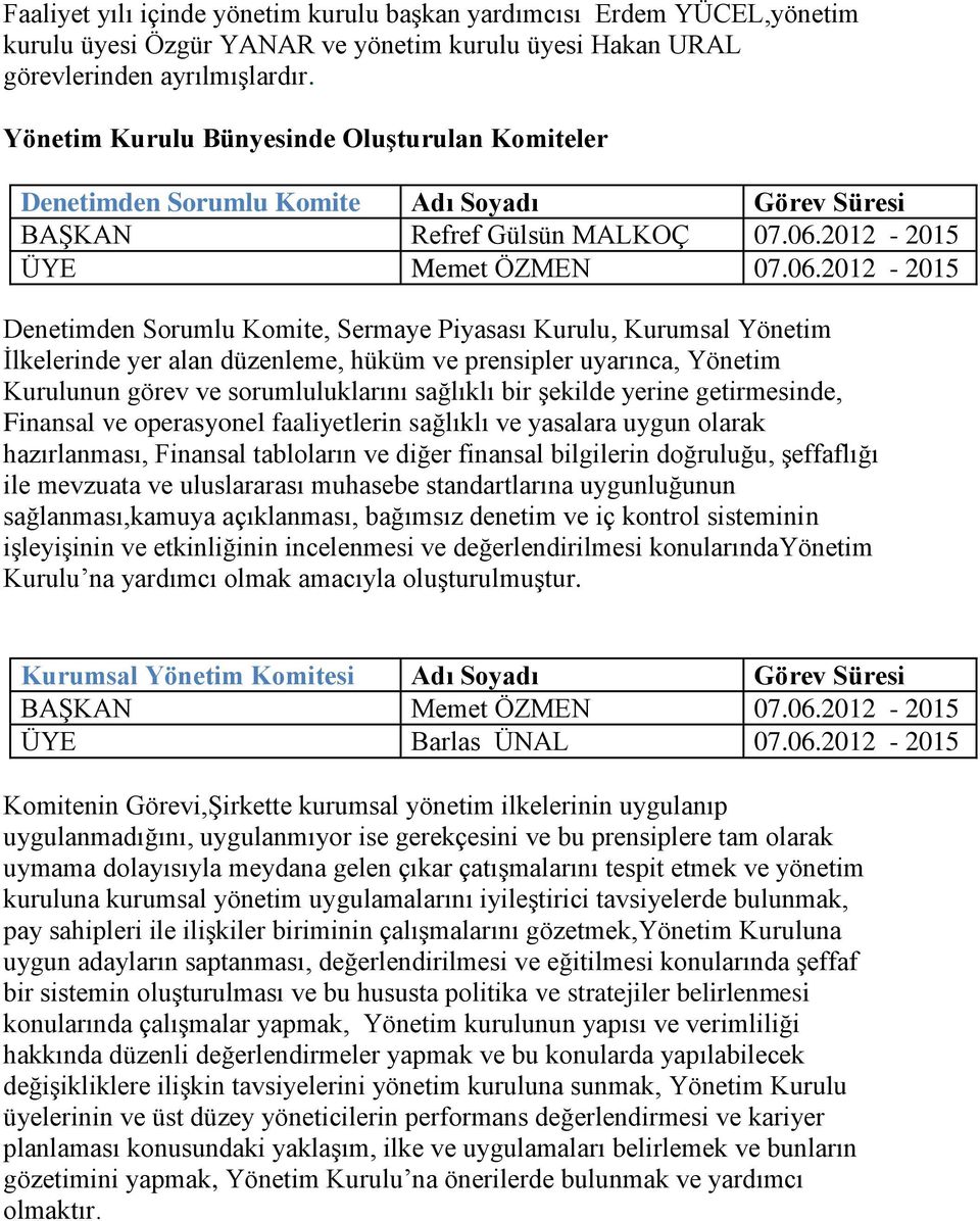 2012-2015 ÜYE Memet ÖZMEN 07.06.