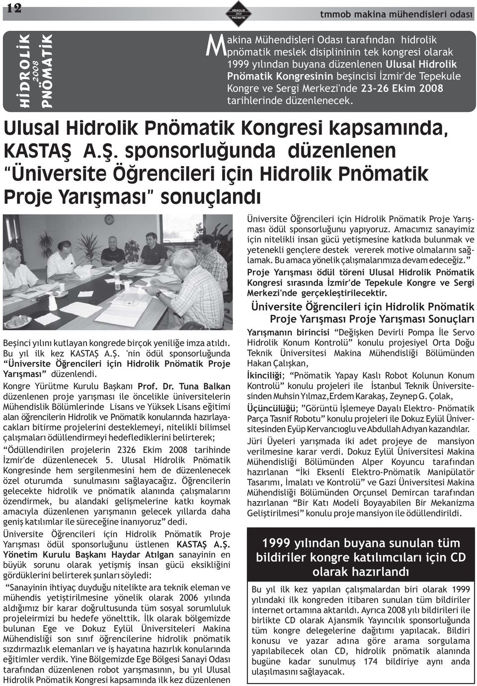 Kongre Yürütme Kurulu Başkanı Prof. Dr.