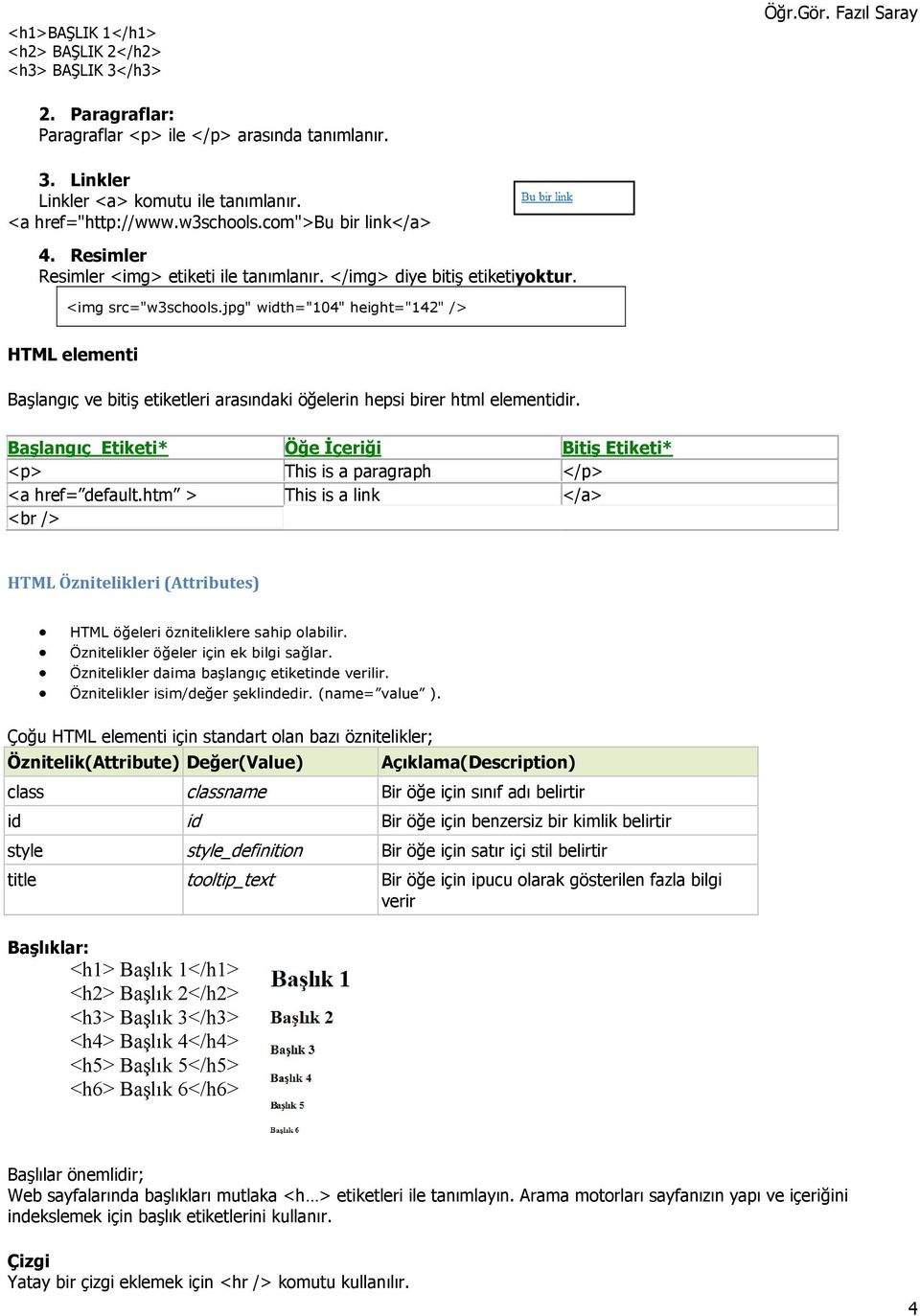 jpg" width="104" height="142" /> HTML elementi Başlangıç ve bitiş etiketleri arasındaki öğelerin hepsi birer html elementidir.