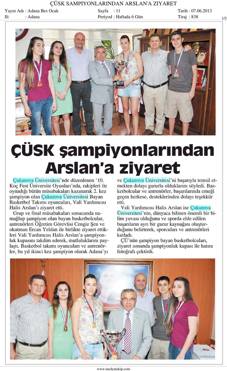 Ocak Sayfa : 11 Ili : Adana