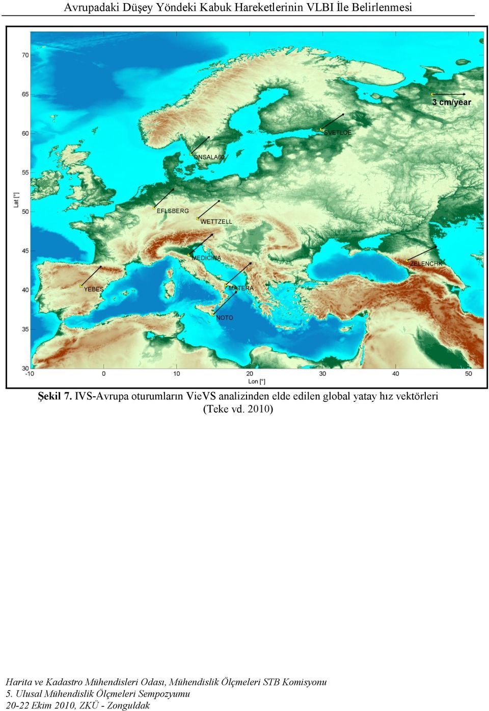 analizinden elde edilen global