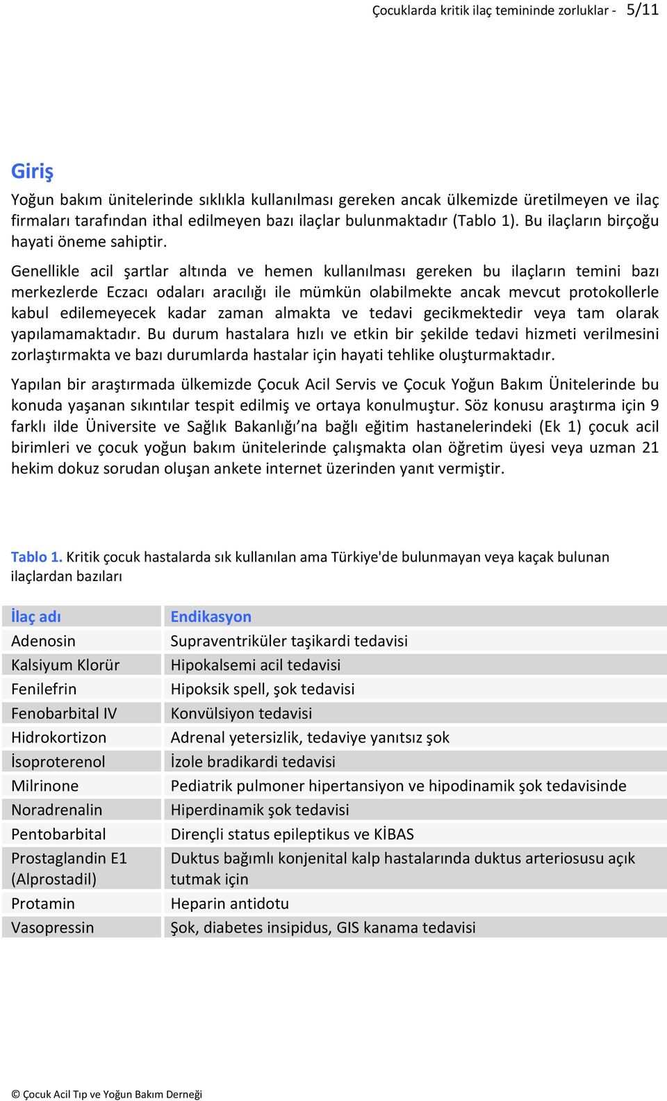 Genellikle acil şartlar altında ve hemen kullanılması gereken bu ilaçların temini bazı merkezlerde Eczacı odaları aracılığı ile mümkün olabilmekte ancak mevcut protokollerle kabul edilemeyecek kadar