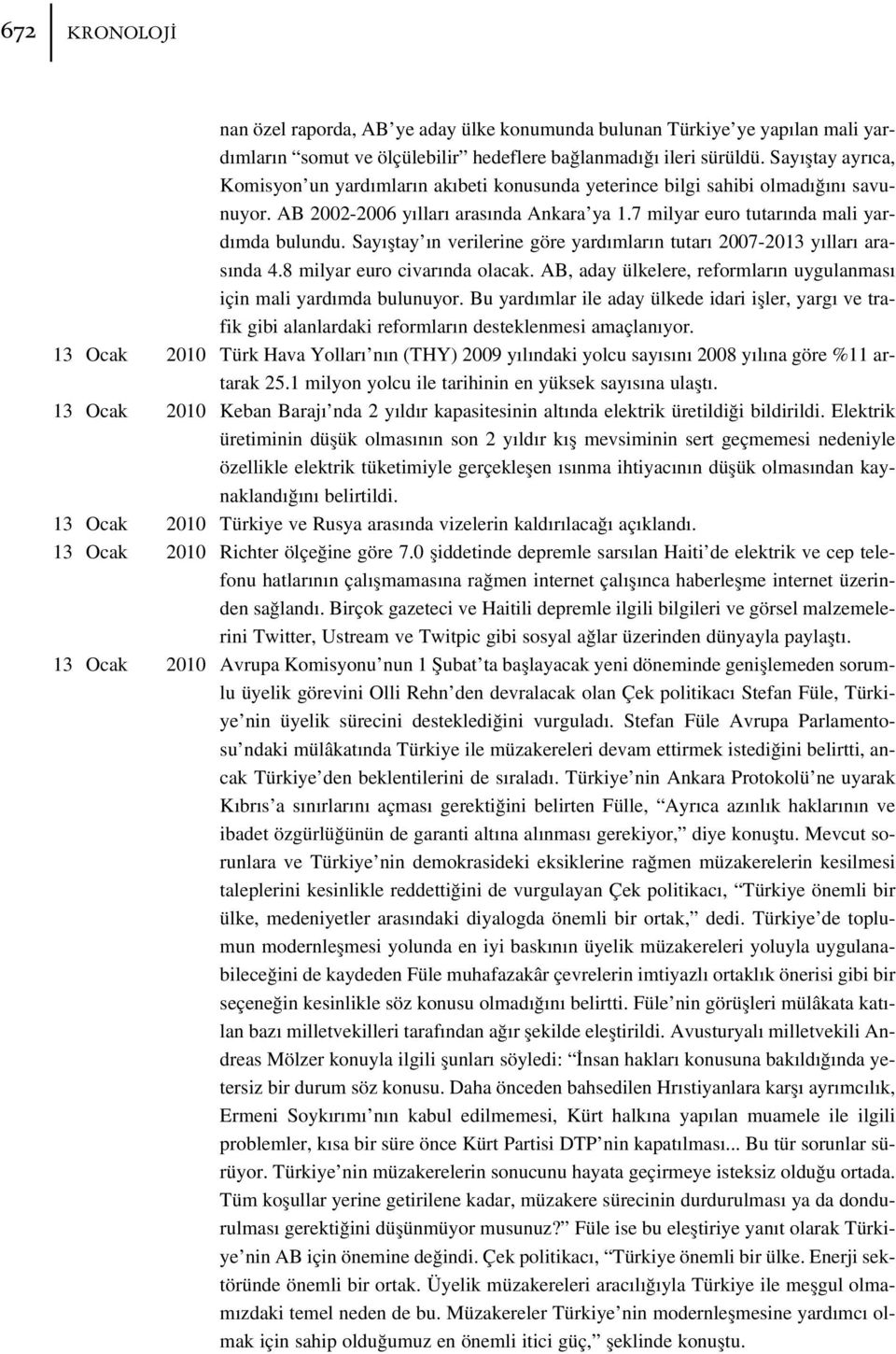 Say fltay n verilerine göre yard mlar n tutar 2007-2013 y llar aras nda 4.8 milyar euro civar nda olacak. AB, aday ülkelere, reformlar n uygulanmas için mali yard mda bulunuyor.