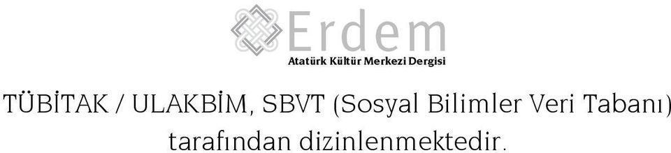 SBVT (Sosyal Bilimler Veri