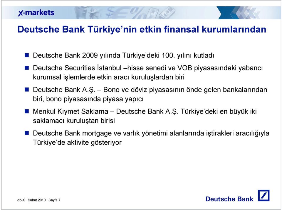 Deutsche Bank A.Ş.