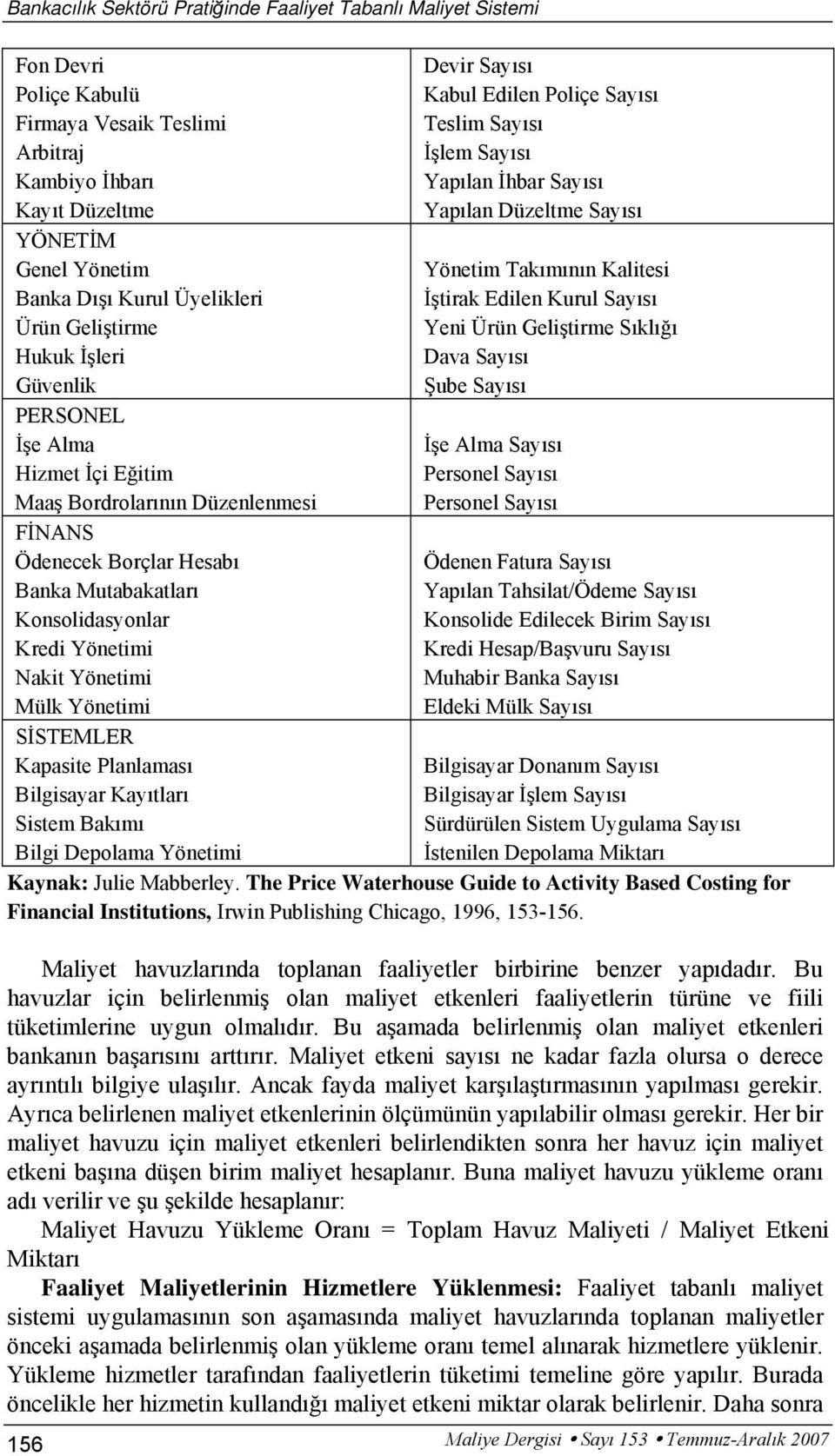 Yönetimi Mülk Yönetimi SİSTEMLER Kapasite Planlaması Bilgisayar Kayıtları Sistem Bakımı Bilgi Depolama Yönetimi 156 Devir Sayısı Kabul Edilen Poliçe Sayısı Teslim Sayısı İşlem Sayısı Yapılan İhbar