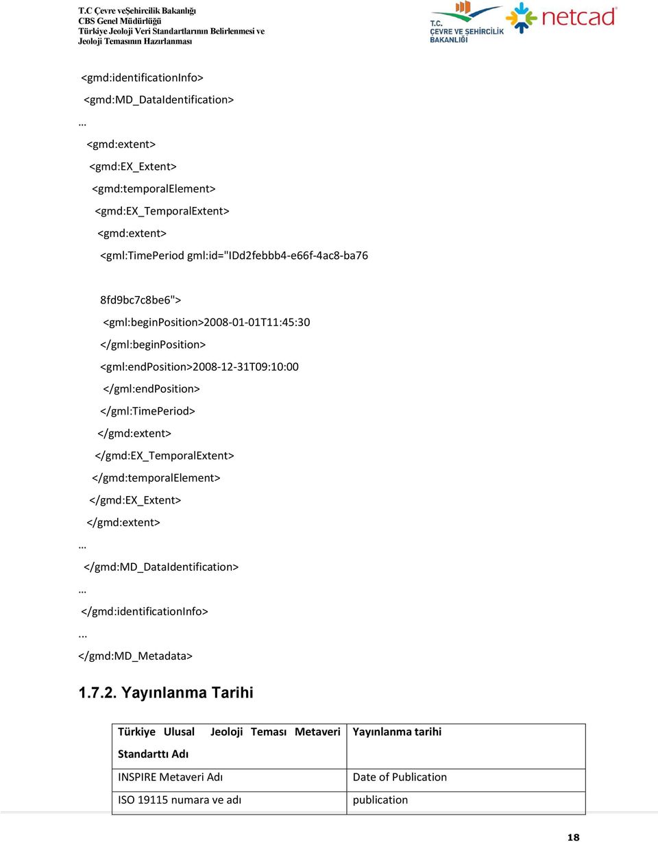 <gml:endposition>2008-12-31t09:10:00 </gml:endposition> </gml:timeperiod> </gmd:extent> </gmd:ex_temporalextent> </gmd:temporalelement>