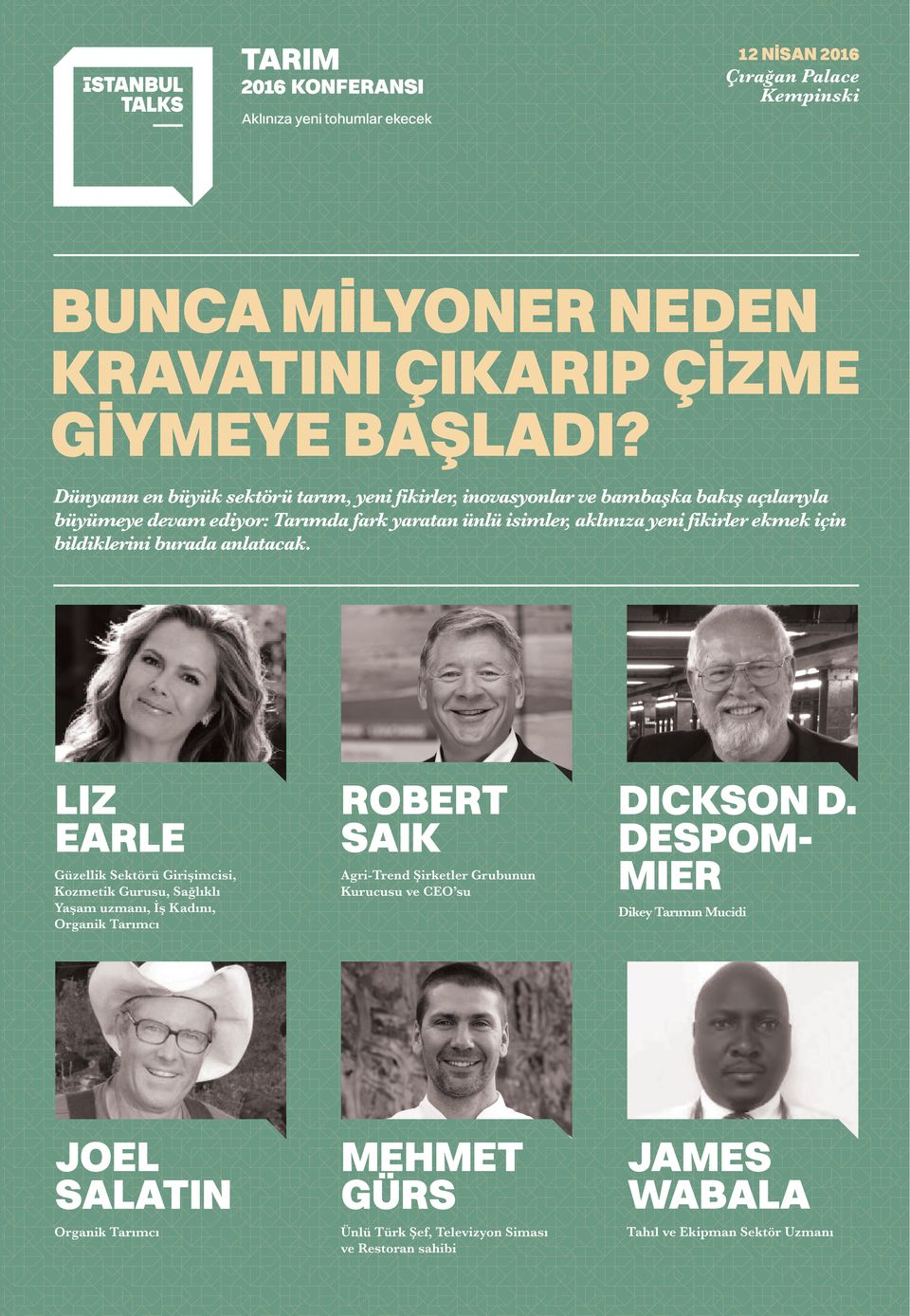 yeni fikirler ekmek için bildiklerini burada anlatacak.