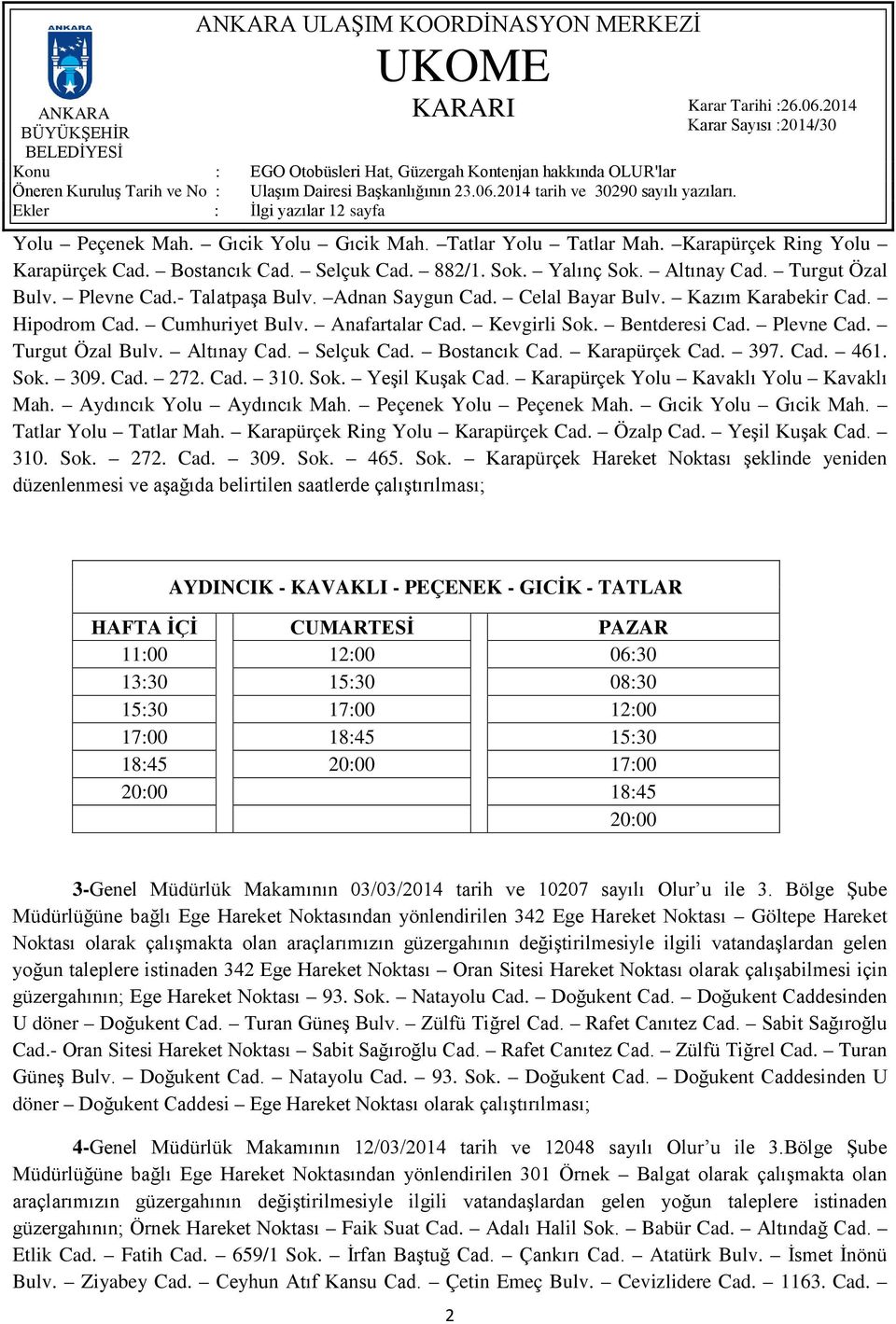 Selçuk Cad. Bostancık Cad. Karapürçek Cad. 397. Cad. 461. Sok. 309. Cad. 272. Cad. 310. Sok. Yeşil Kuşak Cad. Karapürçek Yolu Kavaklı Yolu Kavaklı Mah. Aydıncık Yolu Aydıncık Mah.