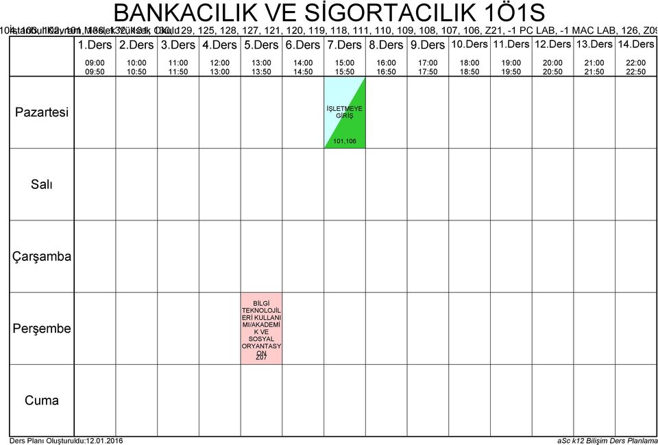 SİGORTACILIK 1Ö1S