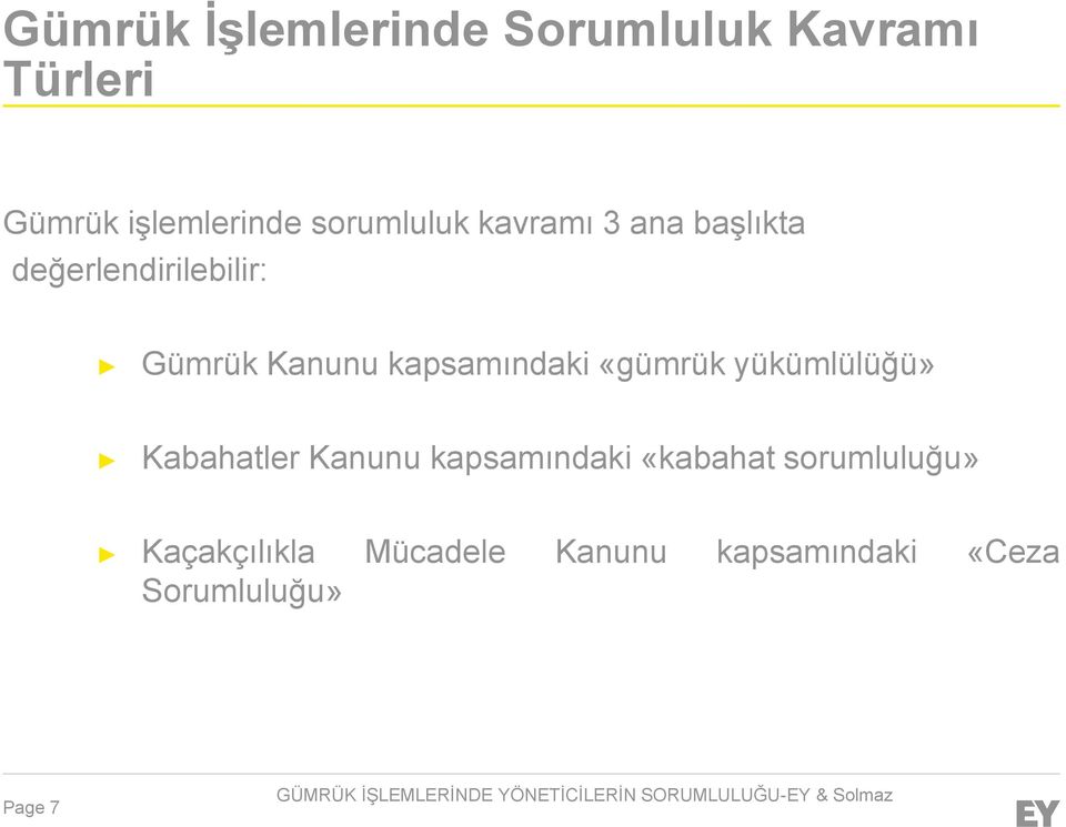 kapsamındaki «gümrük yükümlülüğü» Kabahatler Kanunu kapsamındaki