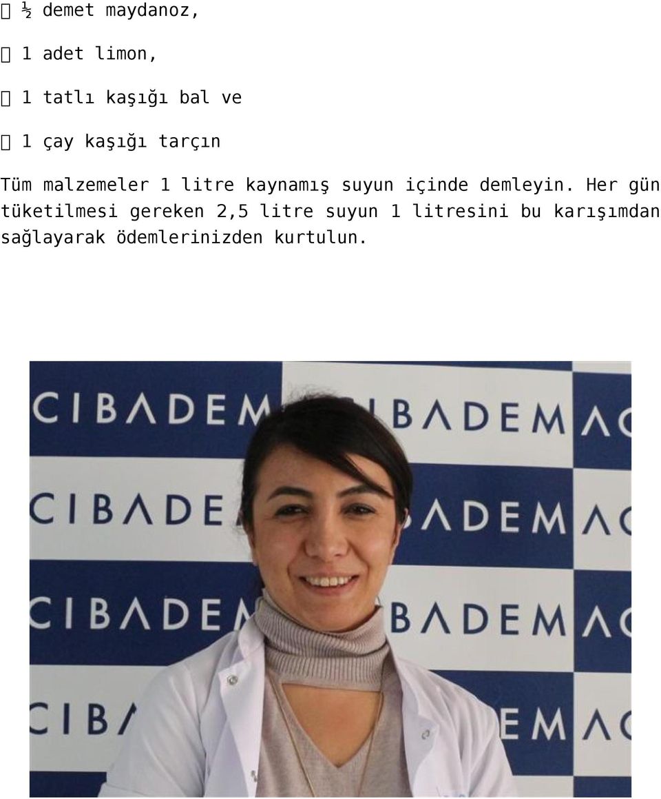 içinde demleyin.