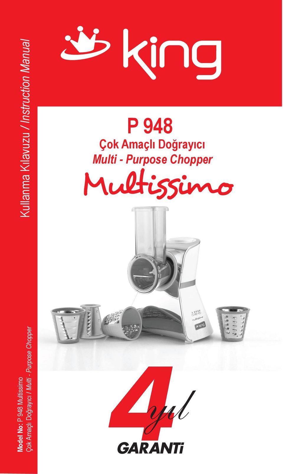 Kullanma Kılavuzu / Instruction Manual P