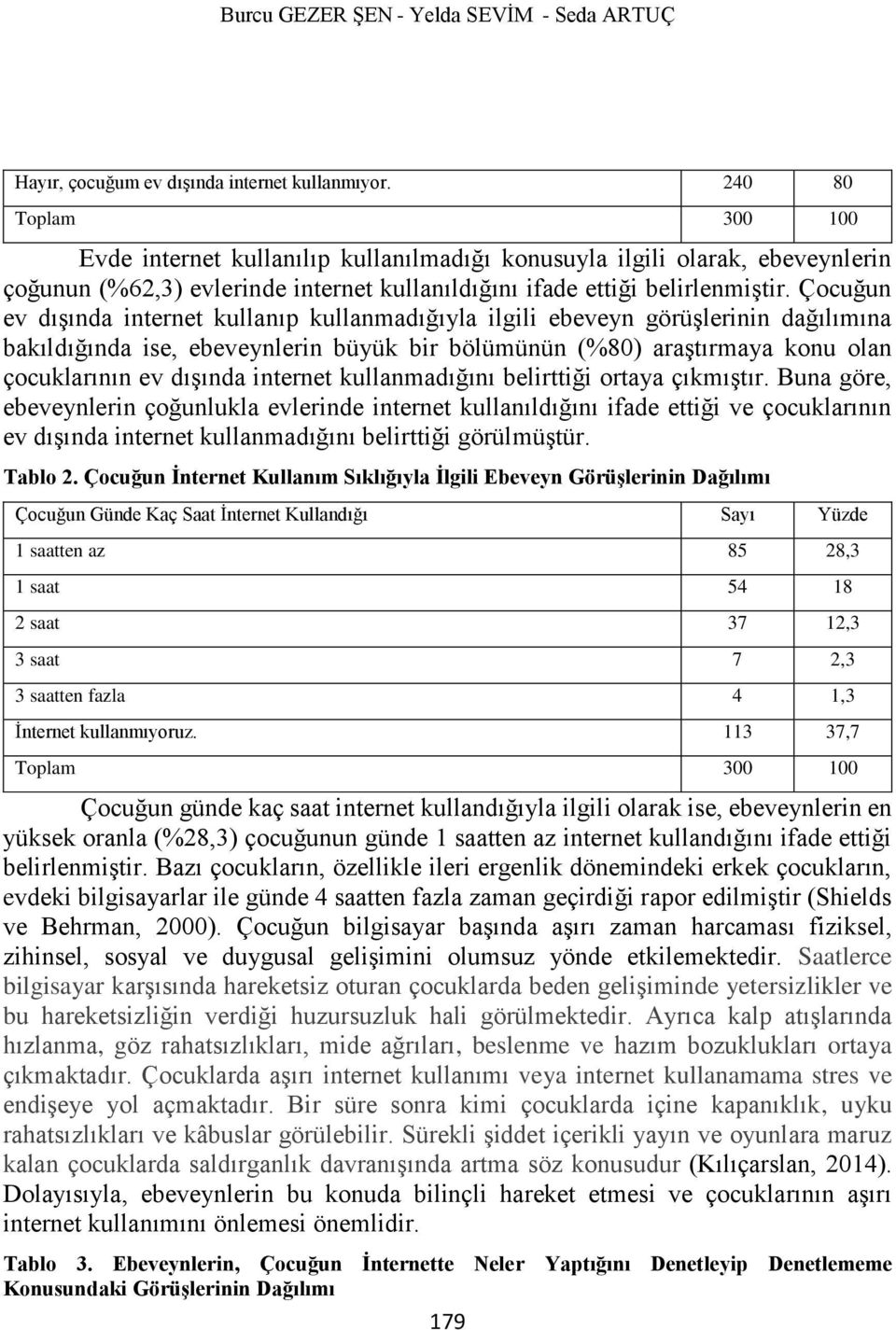 Çocuğun ev dışında internet kullanıp kullanmadığıyla ilgili ebeveyn görüşlerinin dağılımına bakıldığında ise, ebeveynlerin büyük bir bölümünün (%80) araştırmaya konu olan çocuklarının ev dışında