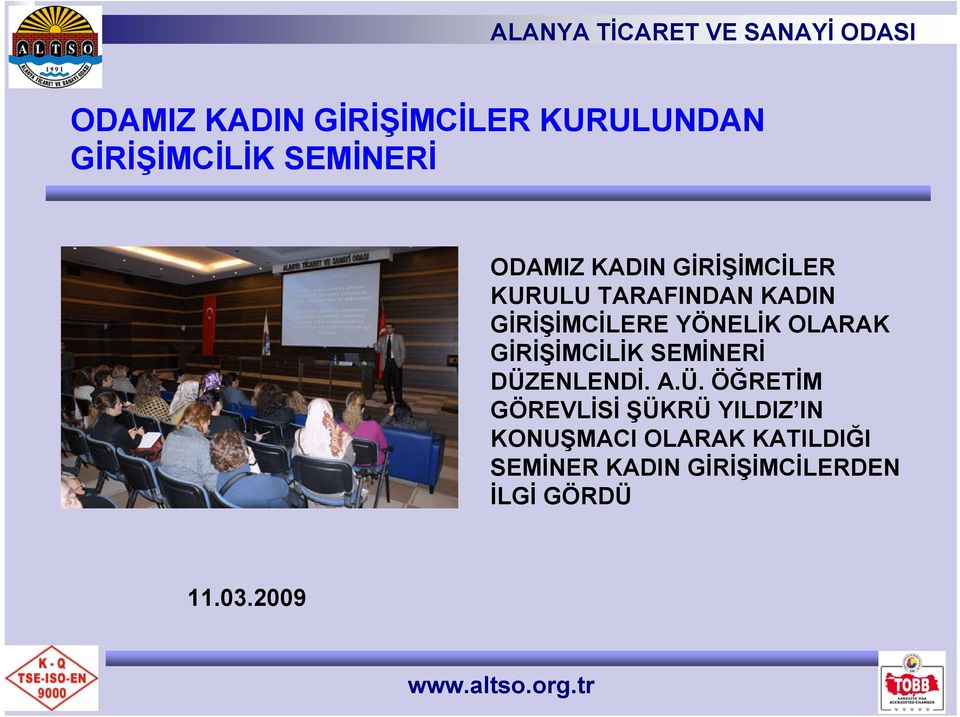 GİRİŞİMCİLİK SEMİNERİ DÜZ