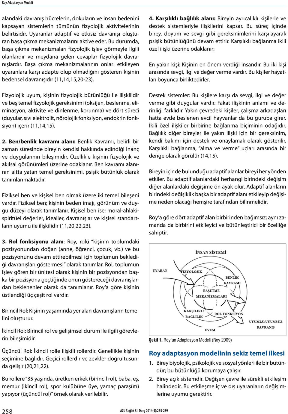 Bu durumda, başa çıkma mekanizmaları fizyolojik işlev görmeyle ilgili olanlardır ve meydana gelen cevaplar fizyolojik davranışlardır.