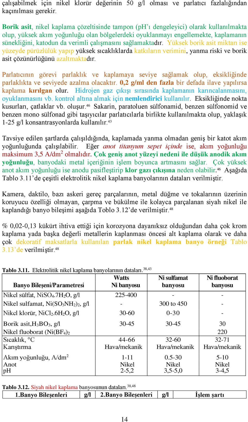 verimli çalışmasını sağlamaktadır. Yüksek borik asit miktarı ise yüzeyde pürüzlülük yapıp yüksek sıcaklıklarda katkıların verimini, yanma riski ve borik asit çözünürlüğünü azaltmaktadır.