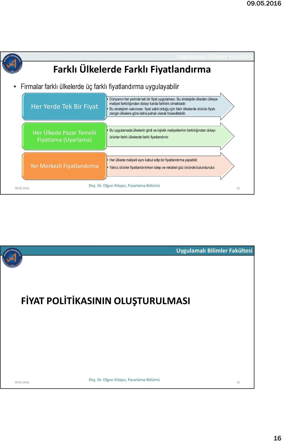 Bu stratejinin sakıncası fiyat sabit olduğu için fakir ülkelerde ürünün fiyatı zengin ülkelere göre daha pahalı olarak hissedilebilir.