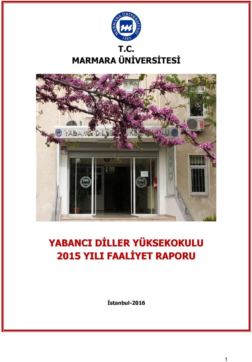 DİLLER YÜKSEKOKULU 2015