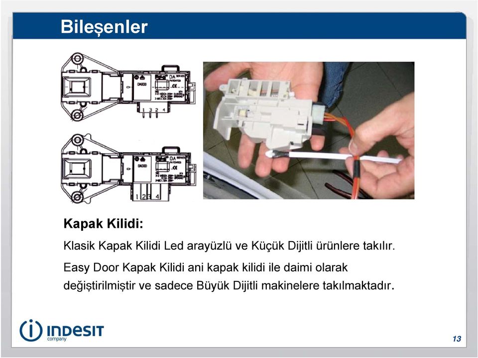 Easy Door Kapak Kilidi ani kapak kilidi ile daimi