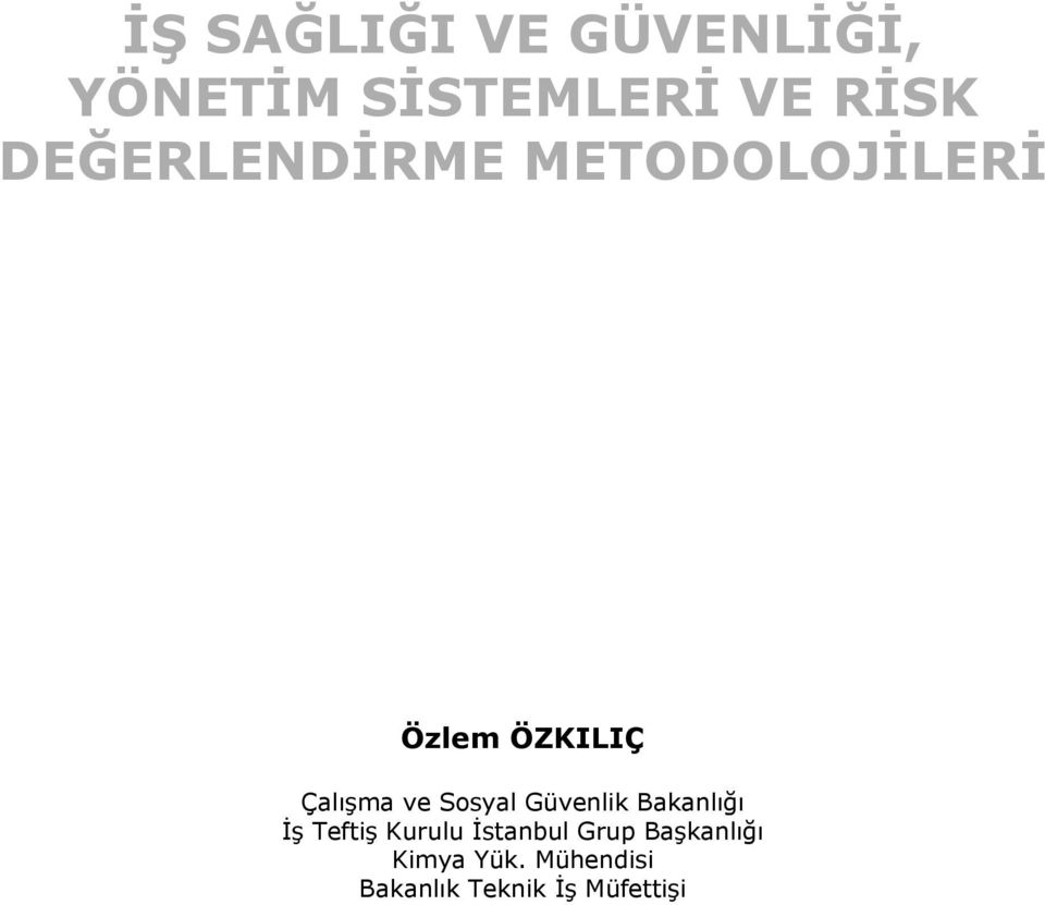 Sosyal Güvenlik Bakanlığı İş Teftiş Kurulu İstanbul