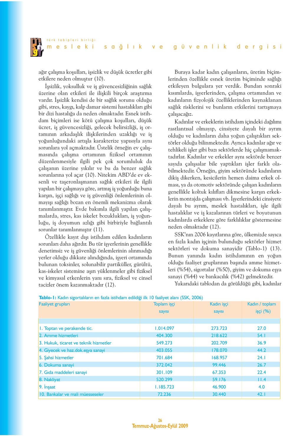 Esnek istihdam biçimleri ise kötü çalışma koşulları, düşük ücret, iş güvencesizliği, gelecek belirsizliği, iş ortamının arkadaşlık ilişkilerinden uzaklığı ve iş yoğunluğundaki artışla karakterize