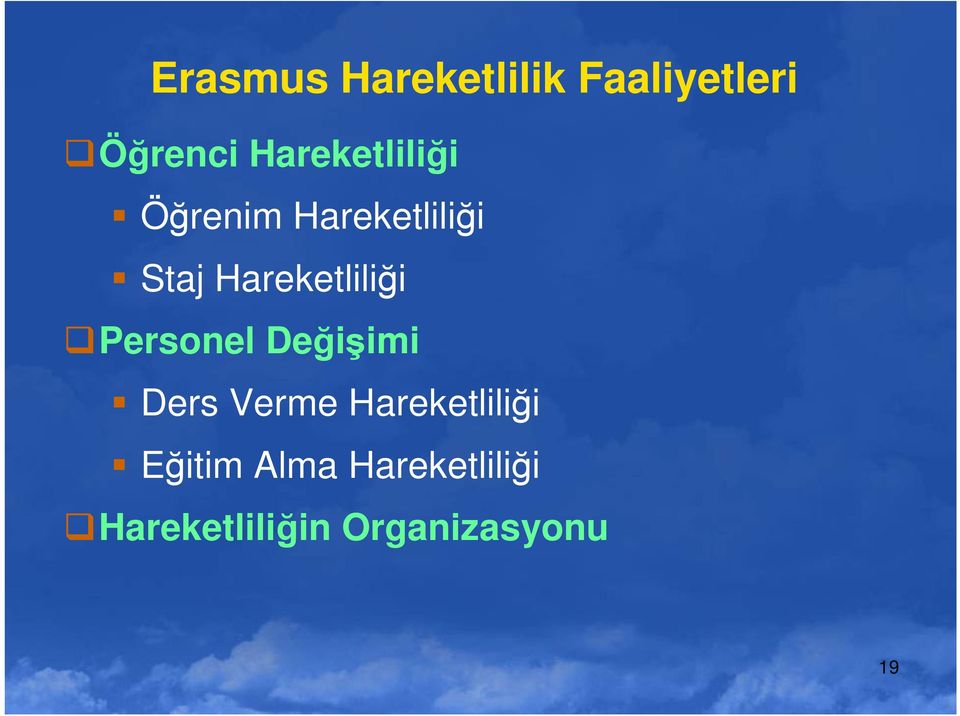 Hareketliliği Personel Değişimi Ders Verme