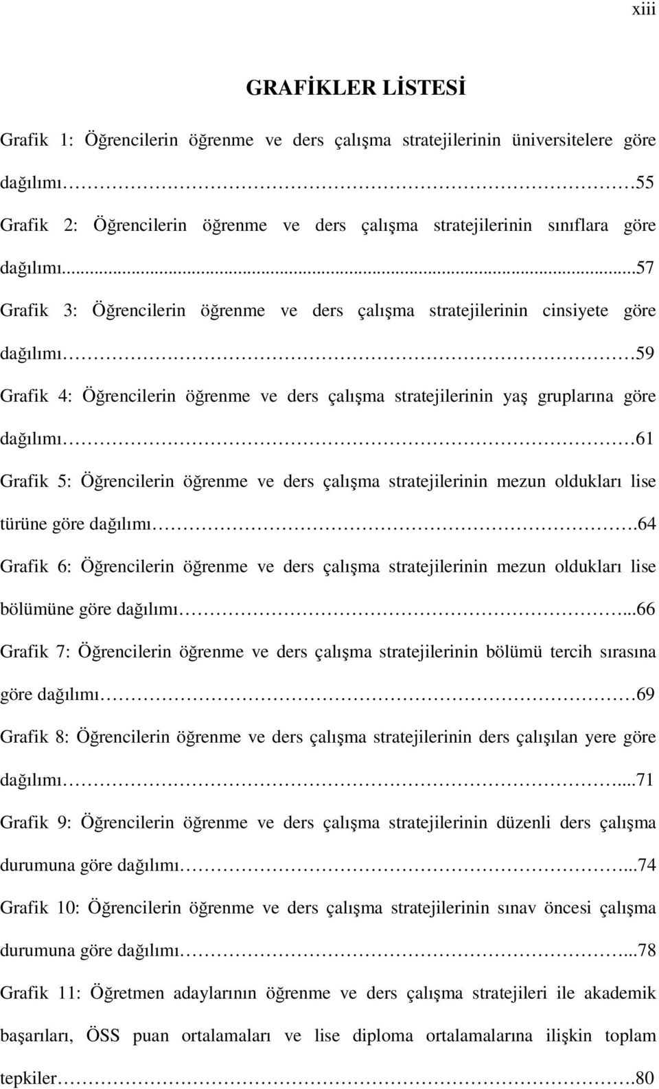 ..57 Grafik 3: Öğrencilerin öğrenme ve ders çalışma stratejilerinin cinsiyete göre dağılımı 59 Grafik 4: Öğrencilerin öğrenme ve ders çalışma stratejilerinin yaş gruplarına göre dağılımı 61 Grafik 5: