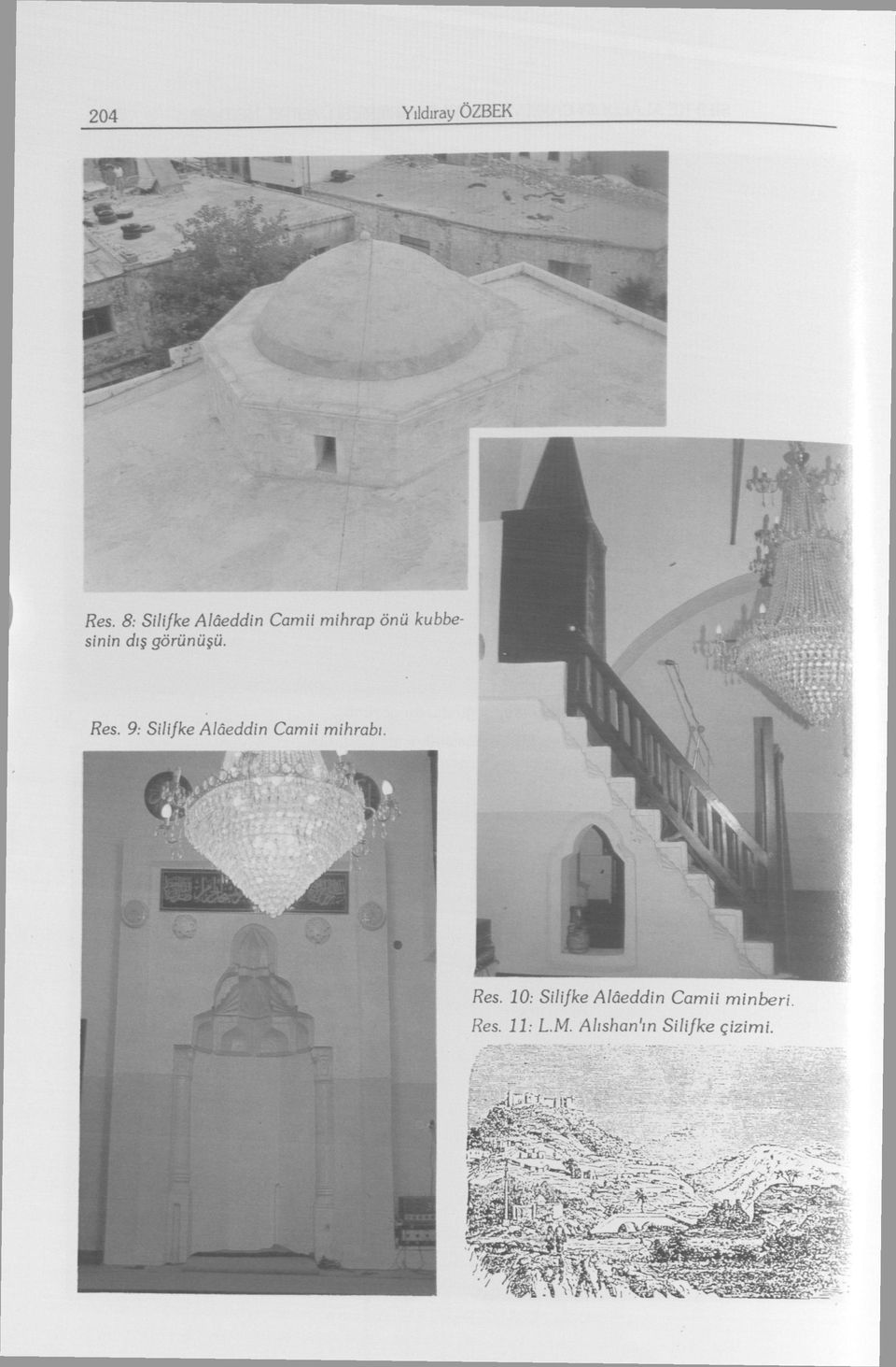 9: Silifke Alâeddin Camii mihrabı. J Res.