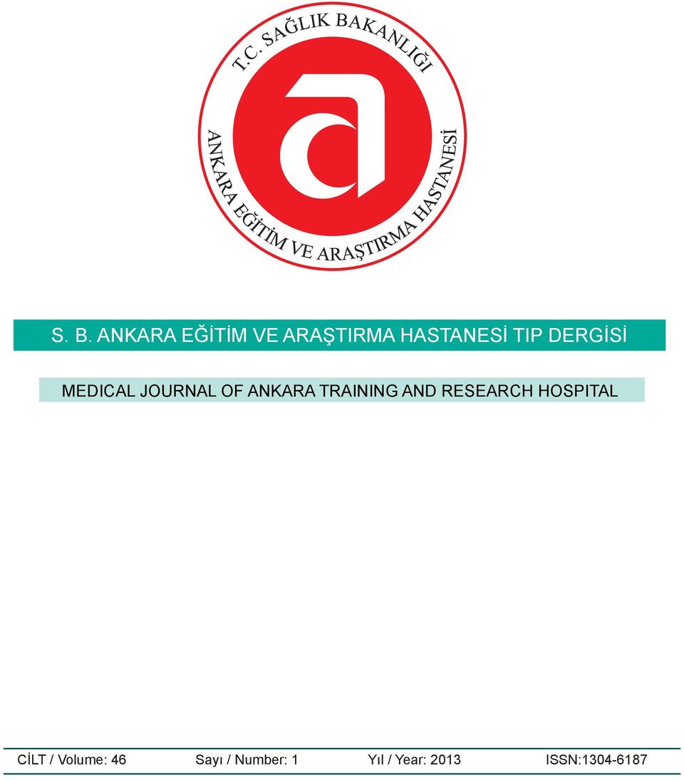 TRAINING AND RESEARCH HOSPITAL CİLT /