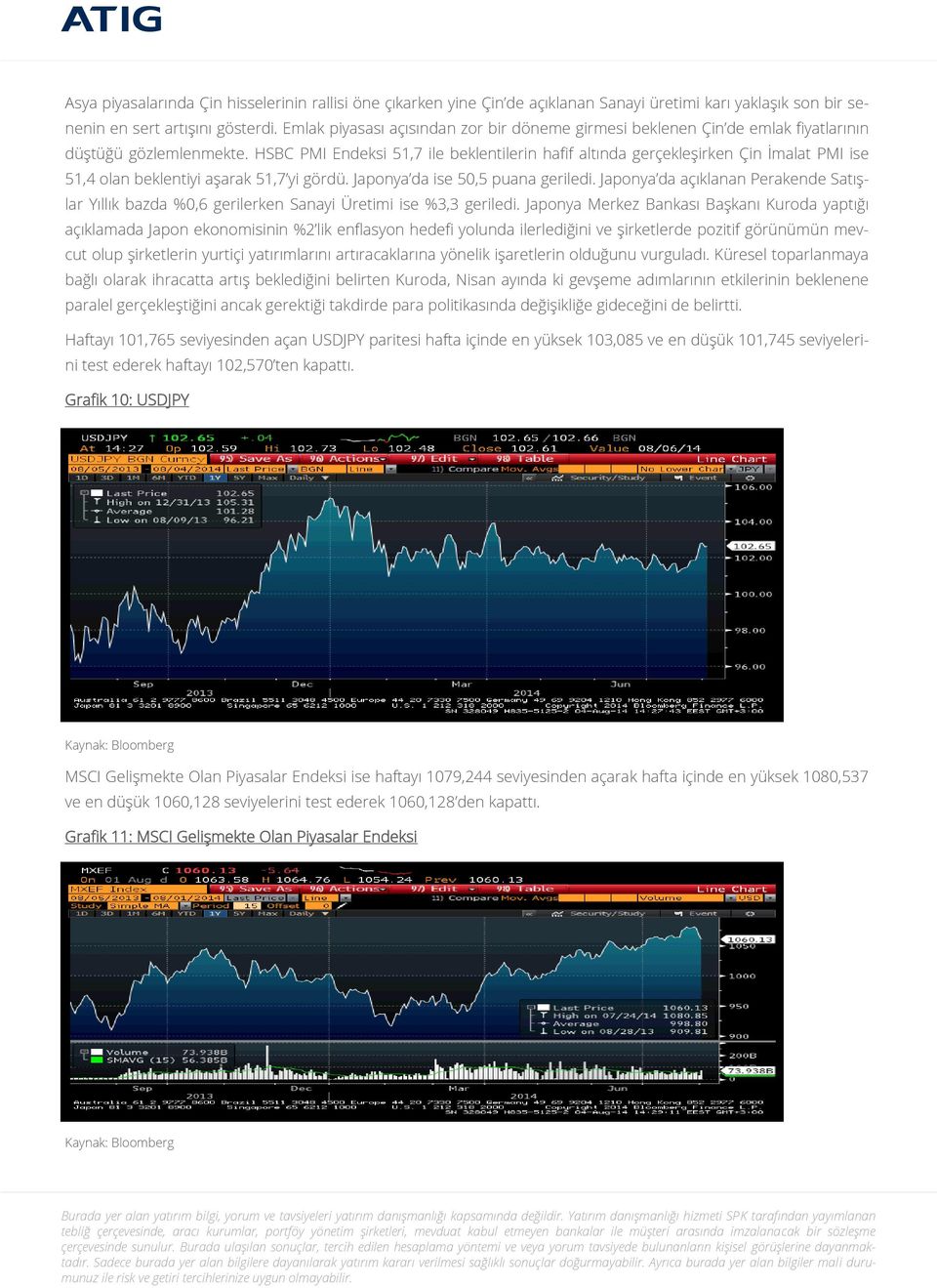 HSBC PMI Endeksi 51,7 ile beklentilerin hafif altında gerçekleşirken Çin İmalat PMI ise 51,4 olan beklentiyi aşarak 51,7 yi gördü. Japonya da ise 50,5 puana geriledi.