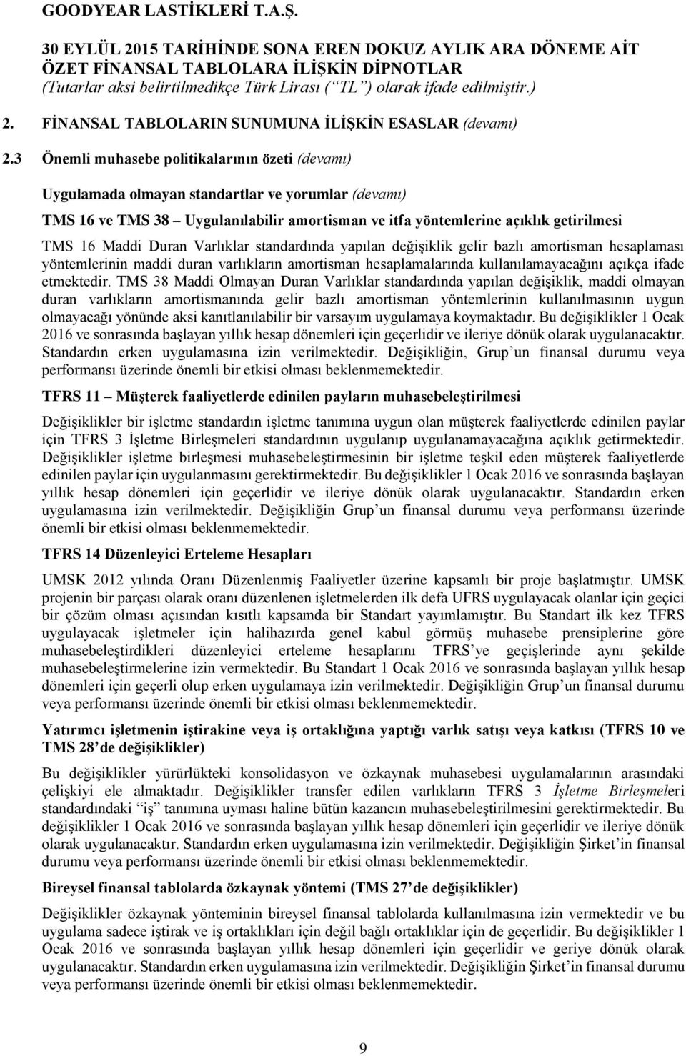 Duran Varlıklar standardında yapılan değişiklik gelir bazlı amortisman hesaplaması yöntemlerinin maddi duran varlıkların amortisman hesaplamalarında kullanılamayacağını açıkça ifade etmektedir.