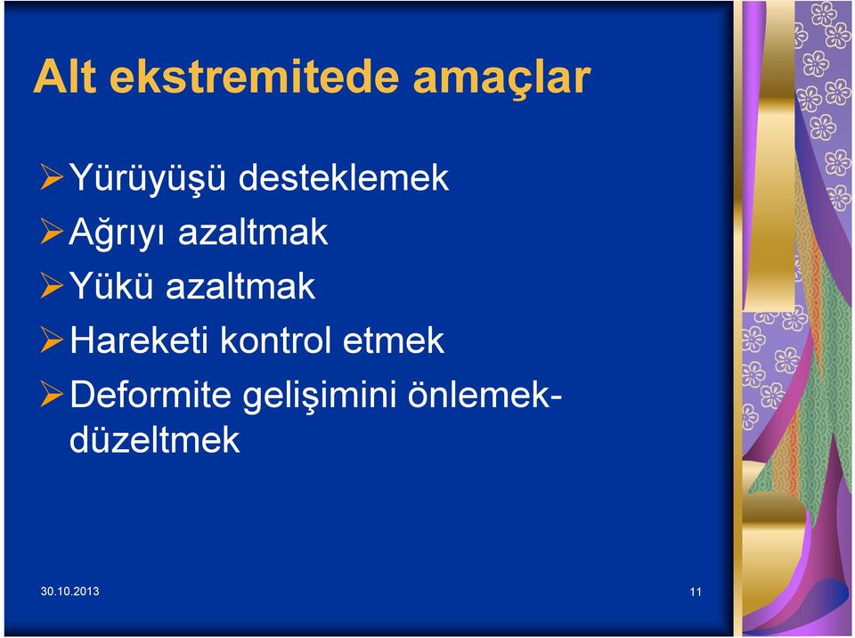 azaltmak Hareketi kontrol etmek