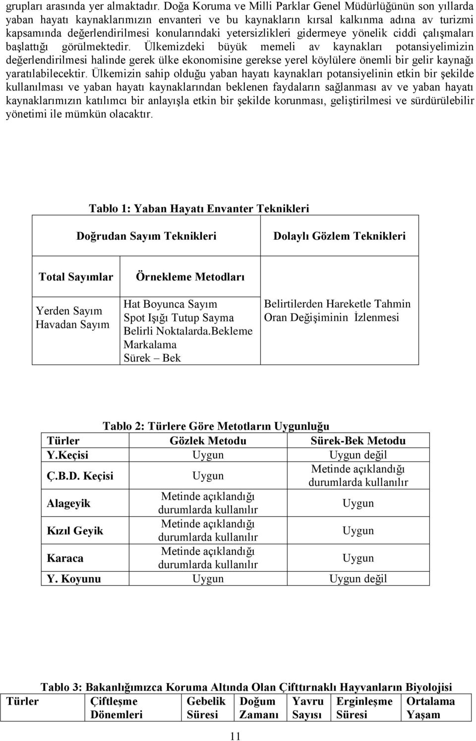 yetersizlikleri gidermeye yönelik ciddi çalışmaları başlattığı görülmektedir.