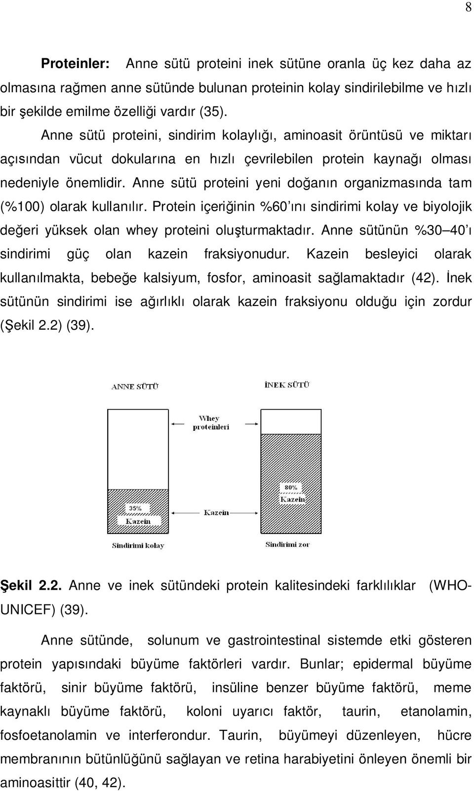 Anne sütü proteini yeni do an n organizmas nda tam (%100) olarak kullan r. Protein içeri inin %60 sindirimi kolay ve biyolojik de eri yüksek olan whey proteini olu turmaktad r.