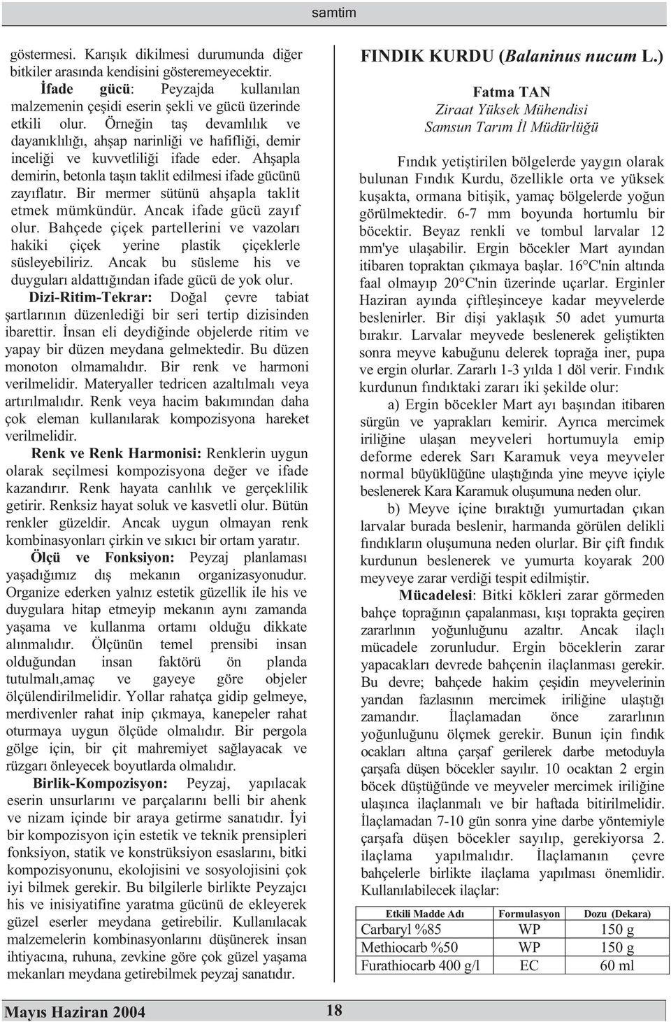 Bir mermer sütünü ahapla taklit etmek mümkündür. Ancak ifade gücü zayf olur. Bahçede çiçek partellerini ve vazolar hakiki çiçek yerine plastik çiçeklerle süsleyebiliriz.