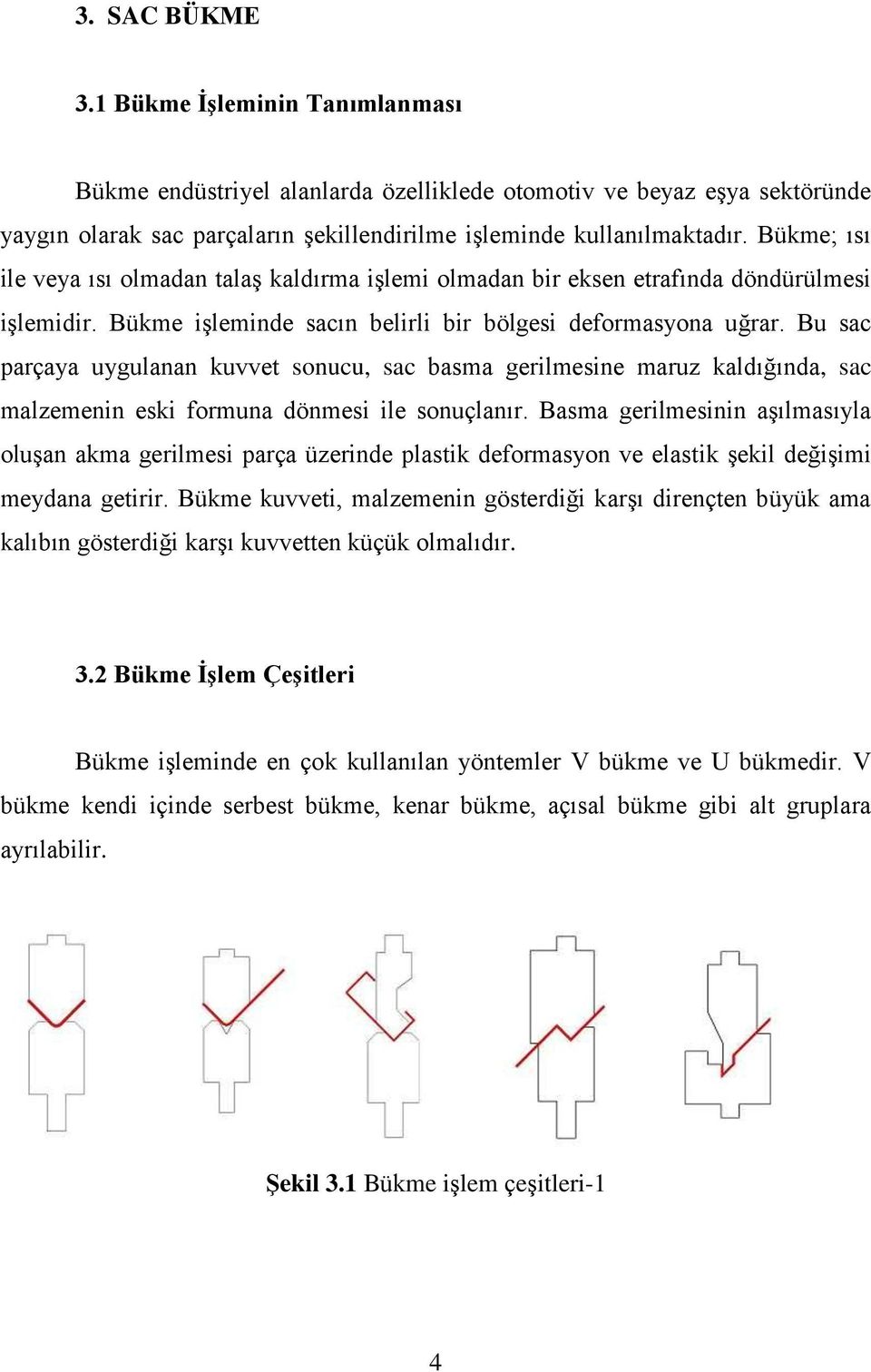 Bu sac parçaya uygulanan kuvvet sonucu, sac basma gerilmesine maruz kaldığında, sac malzemenin eski formuna dönmesi ile sonuçlanır.