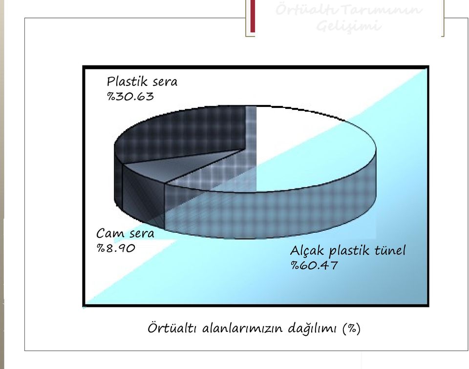 90 Alçak plastik tünel