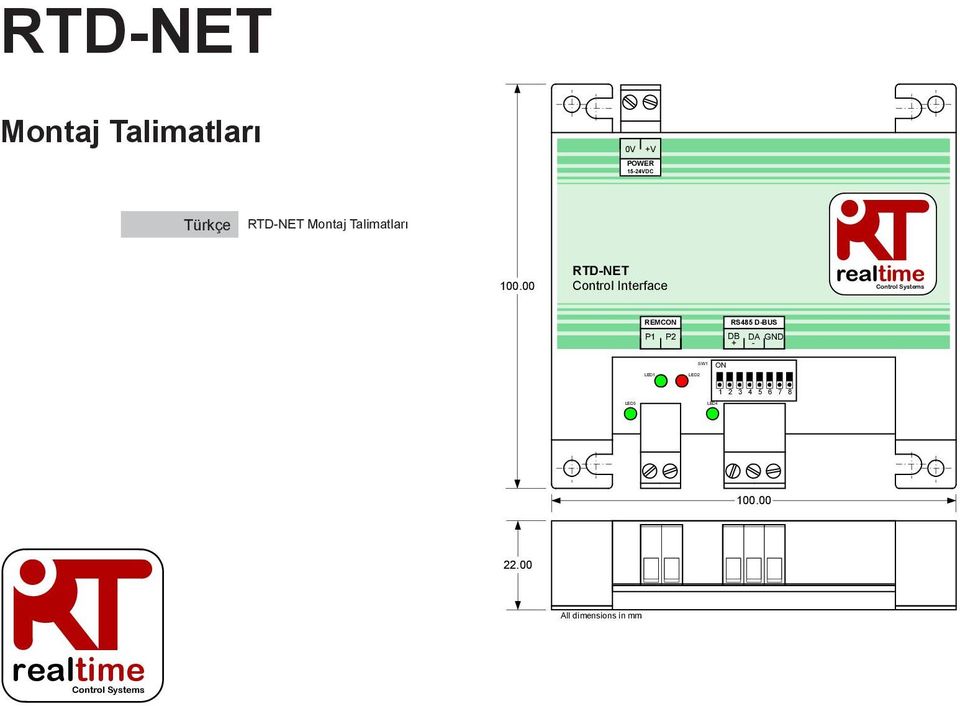 00 RTD-NET Control Interface realtime Control Systems REMC P1
