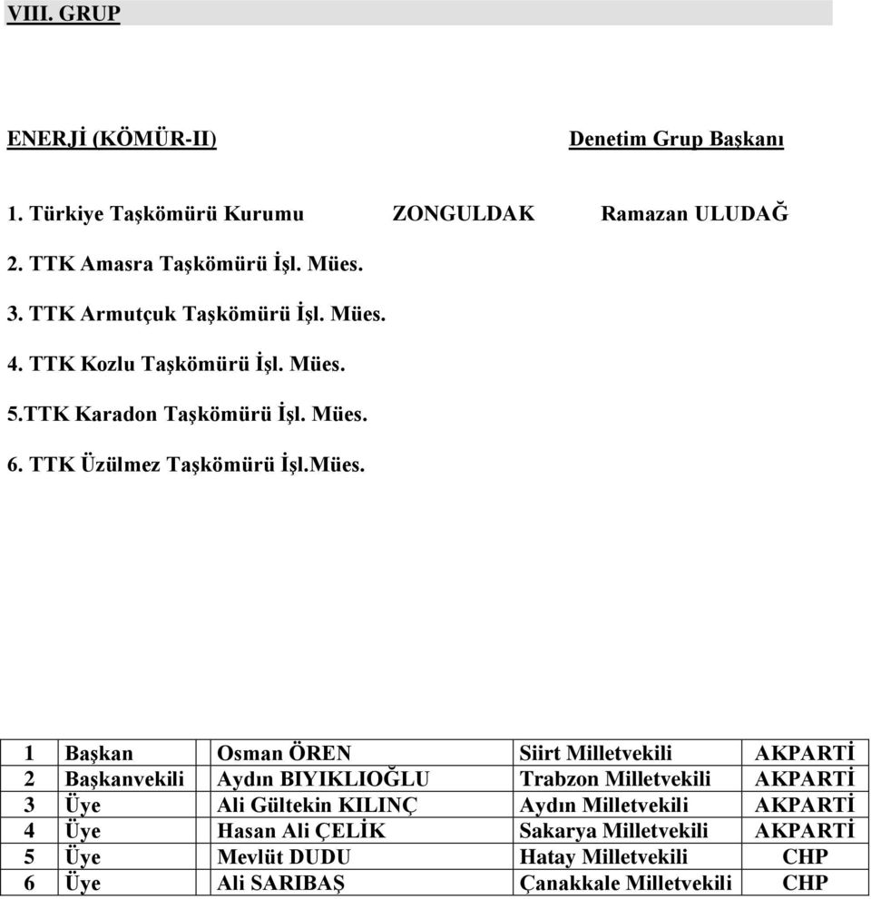 4. TTK Kozlu Taşkömürü İşl. Mües.