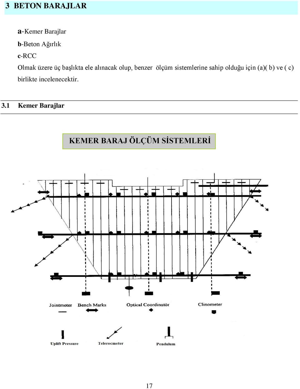 sistemlerine sahip olduğu için (a)( b) ve ( c) birlikte