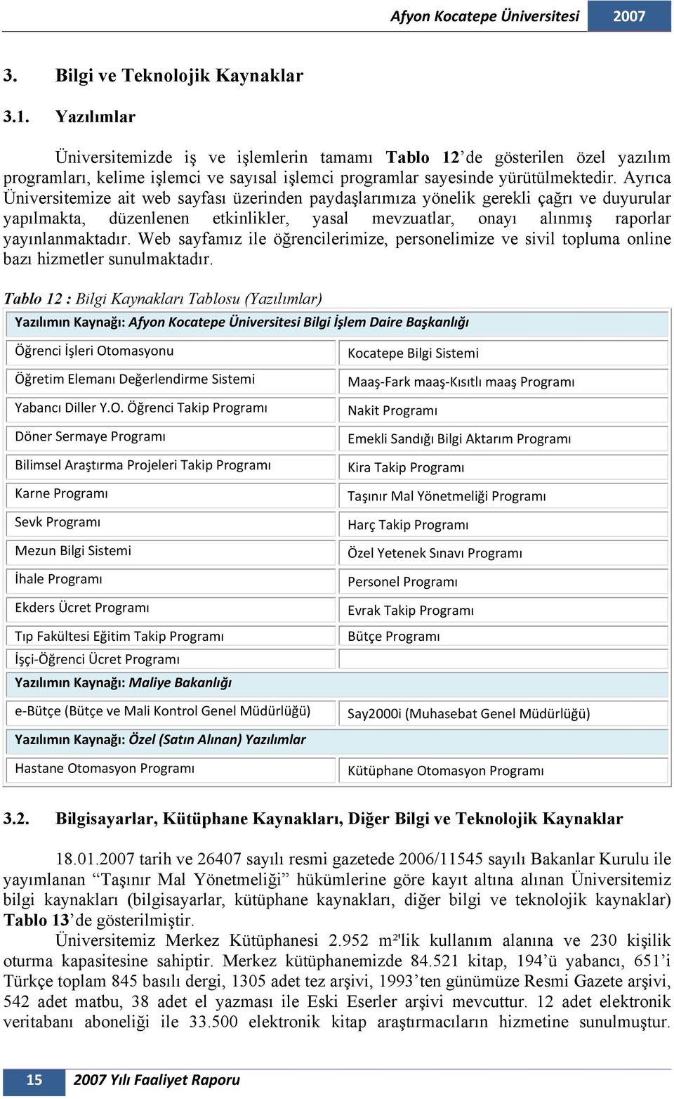 Ayrıca Üniversitemize ait web sayfası üzerinden paydaşlarımıza yönelik gerekli çağrı ve duyurular yapılmakta, düzenlenen etkinlikler, yasal mevzuatlar, onayı alınmış raporlar yayınlanmaktadır.