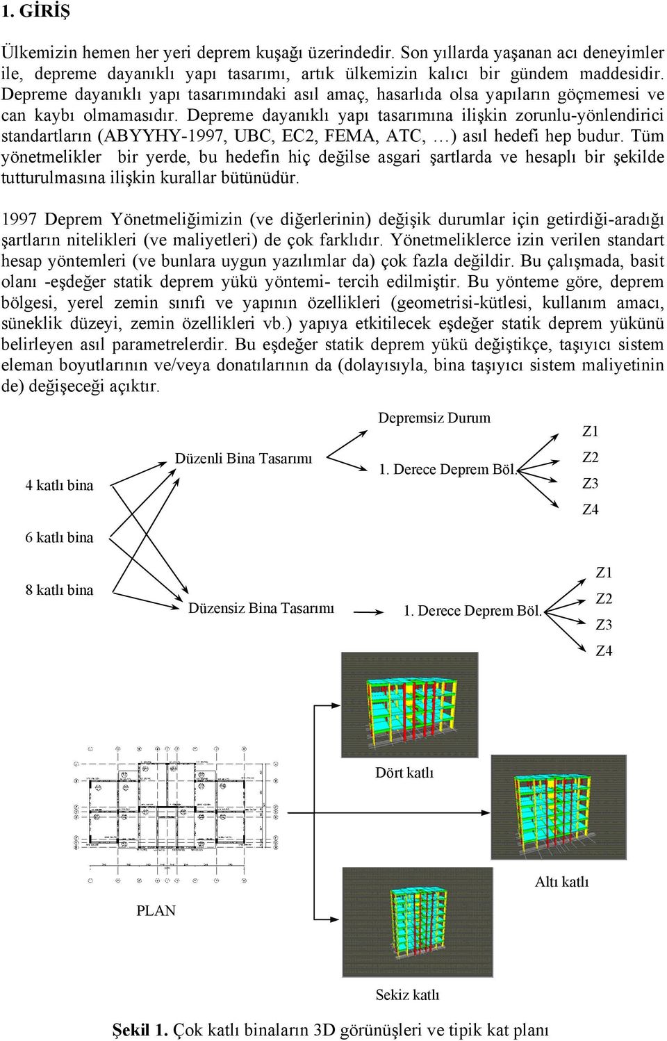 Depreme dayanıklı yapı tasarımına ilişkin zorunlu-yönlendirici standartların (ABYYHY-1997, UBC, EC2, FEMA, ATC, ) asıl hedefi hep budur.