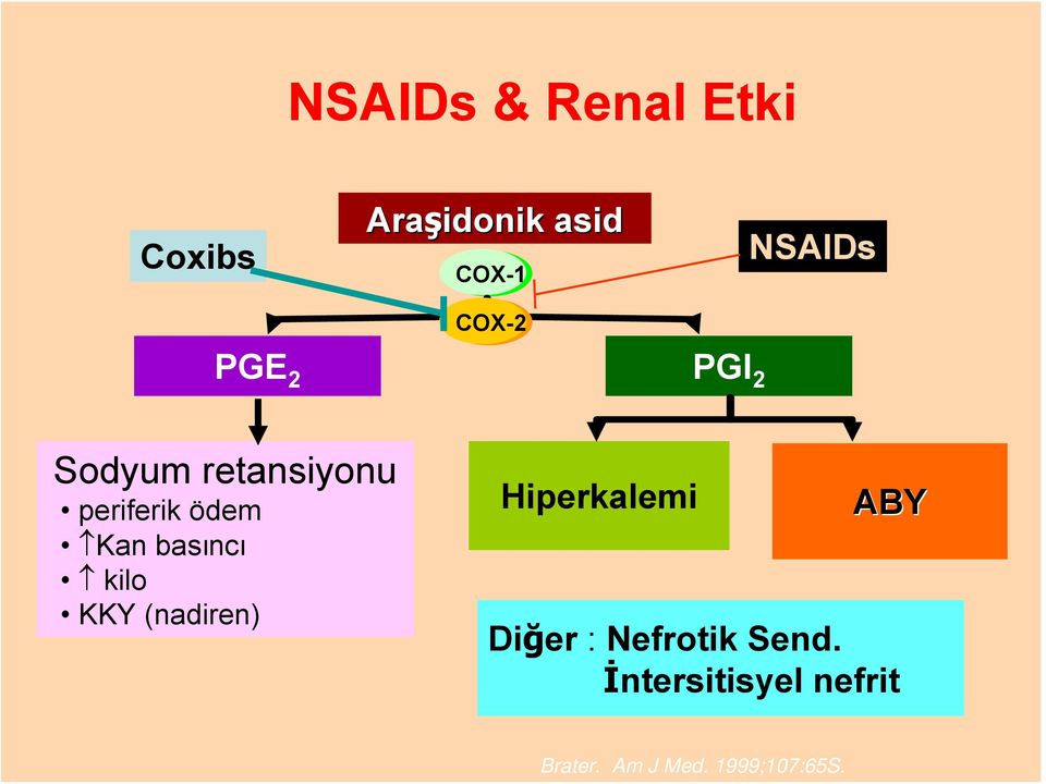 Kan basıncı kilo KKY (nadiren) Hiperkalemi ABY Diğer :