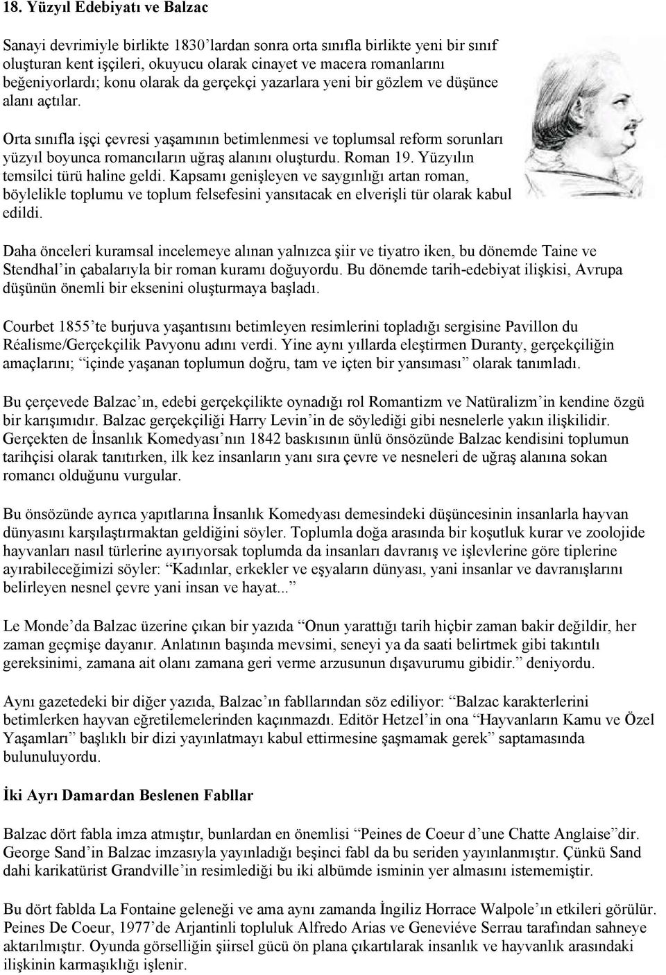 Orta sınıfla işçi çevresi yaşamının betimlenmesi ve toplumsal reform sorunları yüzyıl boyunca romancıların uğraş alanını oluşturdu. Roman 19. Yüzyılın temsilci türü haline geldi.