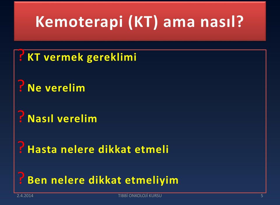 Nasıl verelim?