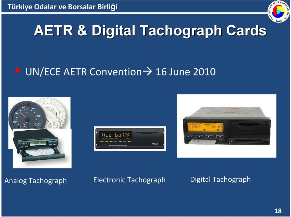 2010 Analog Tachograph