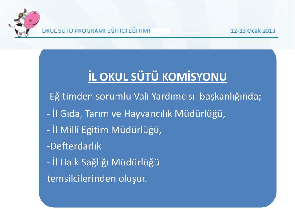 Hayvancılık Müdürlüğü, İl Millî Eğitim Müdürlüğü,